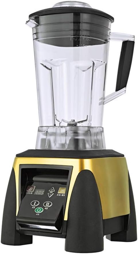 Blender Smoothie Maker, Jug Blender Smart Blender Juicer Professional Commercial for Vegetables And Fruit Smoothie Maker Blender Food Processor 48000RPM 2200W,Gold