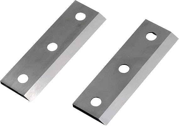 Landworks Mini Wood Chipper Replacement Blade/Knives Set (Qty 2) | For Both LCE12 SuperHandy or Landworks and GUO054 Model Wood Chippers