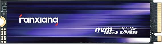 fanxiang S880 NVMe SSD 4TB, PCIe 4.0 M.2 2280 Gaming SSD, 3D NAND TLC, Seq. Read Speeds UP to 7300MB/s, Dynamic SLC Cache, Internal Solid State Drive for PS5 Enthusiasts, High End Computing, Gaming