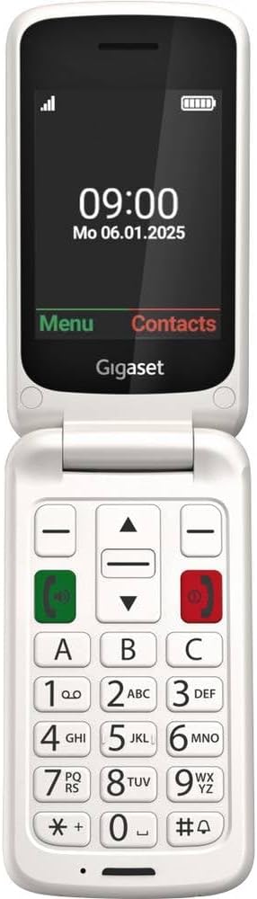 Gigaset GL595 Tuşlu Cep Telefonu Beyaz