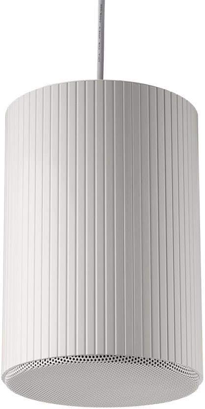 Monoprice Commercial Audio 70 Volt Pendant Speaker, 6 Inch Woofer 7.5 Watts, White