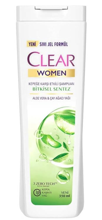 CLEAR WOMEN HERBAL SYNTHESIS ANTI-DANDRUFF SHAMPOO- 350 ML-11.8 Fl Oz