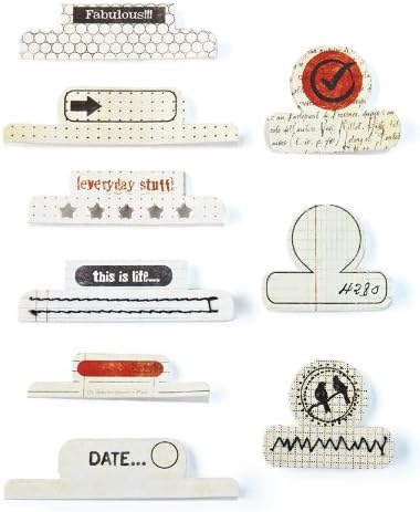 BasicGrey Basic Manila Paper Labels, Tabs
