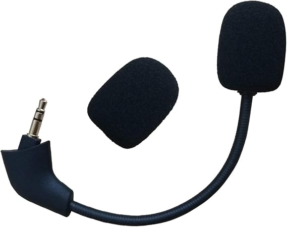 Replacement 3.5mm Microphone Boom for Kingston HyperX Cloud 2 II HyperX Silver (CLOUD 2)