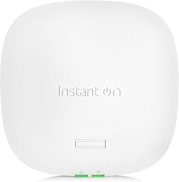 Aruba Instant On AP25 .11ax 4x4 Wi-Fi Access Point | RW Rest-of-World Model | Power Source not Included (R9B28A)