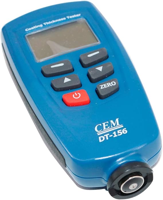 Digital Paint Coating Thickness Gauge Meter Tester DT-156 0~1250um with Built-in Auto F & NF Probe
