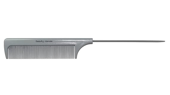 iBeauty Rat Tail Comb - 22 CM. BIO CERAMIC IONIC HAIR COMB #IB8 Assembled in USA