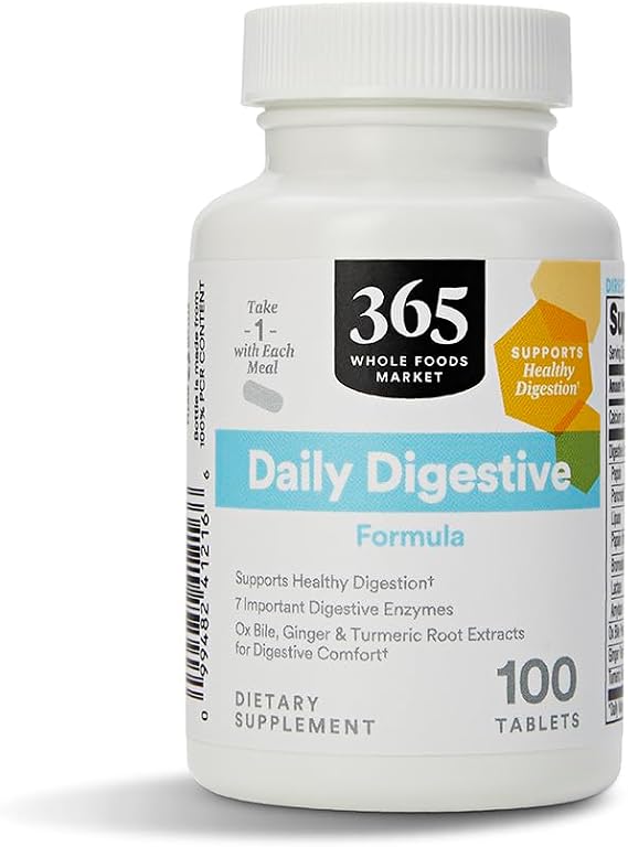 365 by Whole Foods Market, Digestive Daily Formula, 100 Tablets