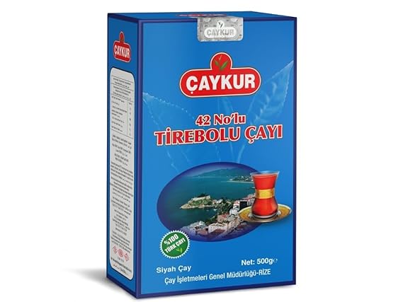 CAYKUR Tirebolu No42 Turkish Black Tea, Loose Leaf, Strong Aromatic Flavor, Premium Traditional NaturalTea 500gr / 17.6