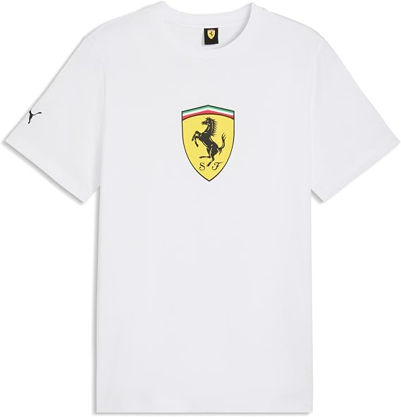 PUMA Men's Scuderia Ferrari Colored Shield T-Shirt