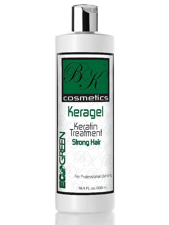 Keratin Eco-Green Gel Brazilian Blowout Treatment 16.9 oz | Smooth & Shine with Natural Ingredients
