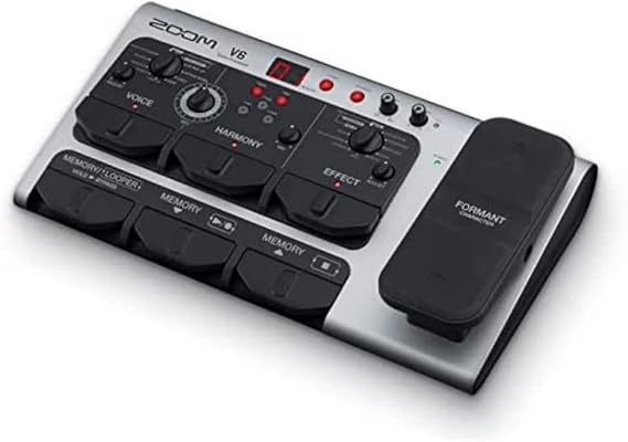 Zoom V6-SP Vocal Processor Professional Effects for Voice and Vocals