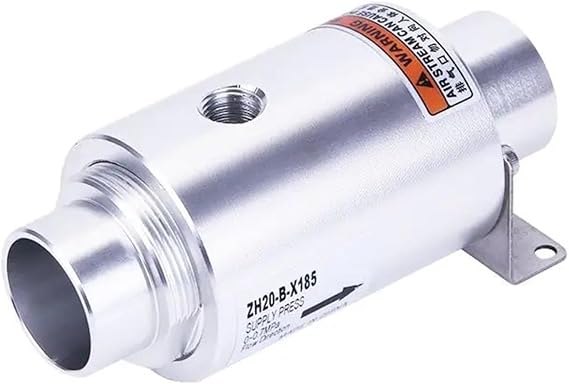COKYIS ZH10 ZH20 ZH30 ZH40-B-X185 Pneumatic Vacuum Conveyor Generator Air Amplifier Feeder for Suck Grain Powder ZH19 ZH25 ZH32-X187(ZH25-X187)