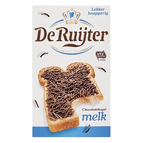 De Ruijter Milchschokoladen-Streusel 380 g pro Packung