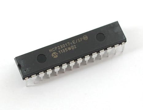 MCP23017 - i2c 16 input/output port expander