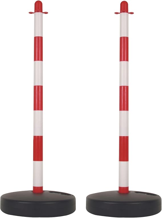 Perel SCP90 Plastic Post for Security Chain Two Pieces