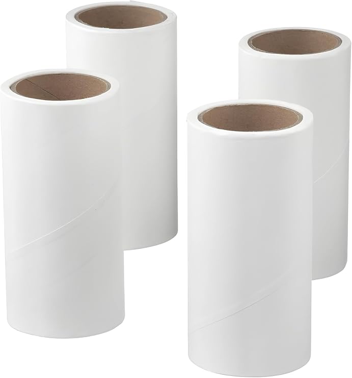 IKEA BASTIS Lint Roller Refill Set of 4, White (301.411.26)