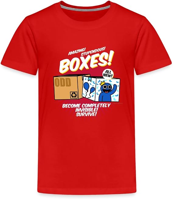 Rainbow Friends - Boxes! T-Shirt (Kids)