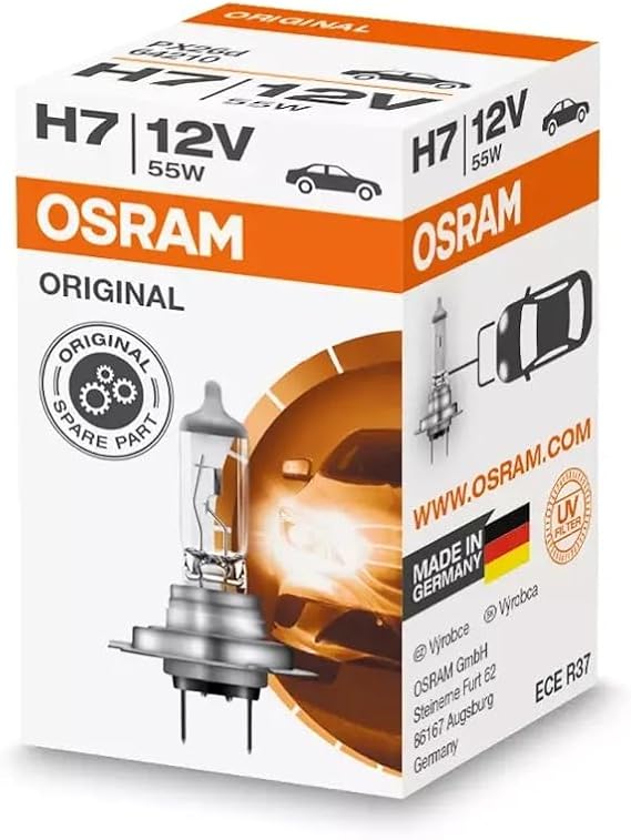 Osram H7 Ampul 55w 12v 0332185 [Enerji Sınıfı A]