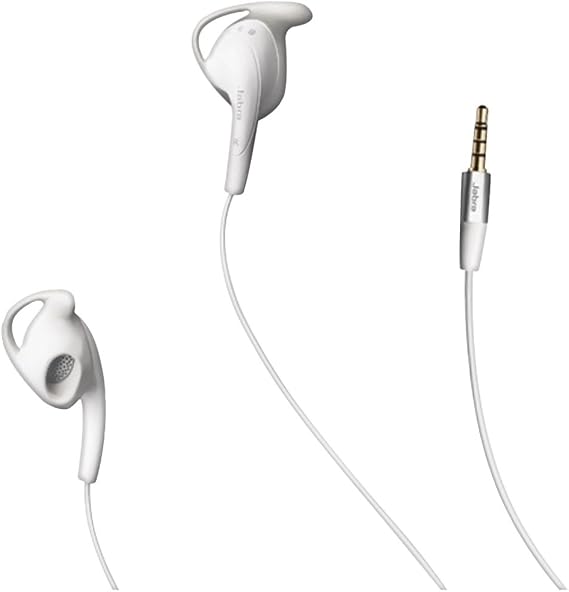 Jabra Active Corded Headset - Ear set - Retail Packaging - White