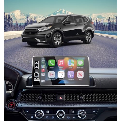 for 2025 2024 2023 Honda CRV CR-V EX-LHybrid Sport-LHybrid Sport Touring 9 Inch Tempered Glass Screen Protector CRV Accessories Touchscreen Anti-Fingerprint Anti-Scratch
