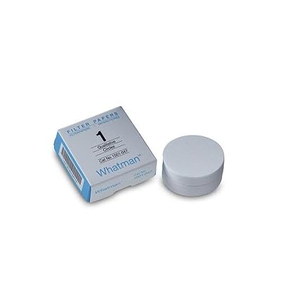 Whatman 4712B30PK 1001110 Grade 1 Qualitative Filter Paper, 110 mm Thick and Max Volume 571 mlm Pack of 100 5