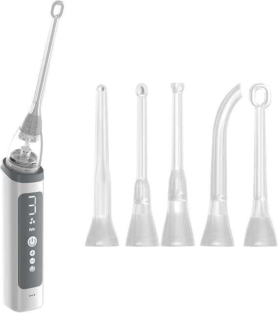 Electric Tonsil Stone Remover Tonsil Stone Removal Kit Vacuum With Irrigation Syringe Instant Suction Tonsil Stone Removal(NASA009)