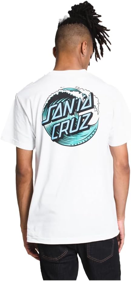SANTA CRUZ Men's S/S T-Shirt Wave Dot Skate T-Shirt