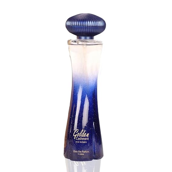 Gold Casmere Fragrance Collection Eau de Parfum Natural Spray Classic Bottle Perfume for Women, Floral Fresh Scent, Wonderful Gift, 3.4 Fl Oz/100 Ml