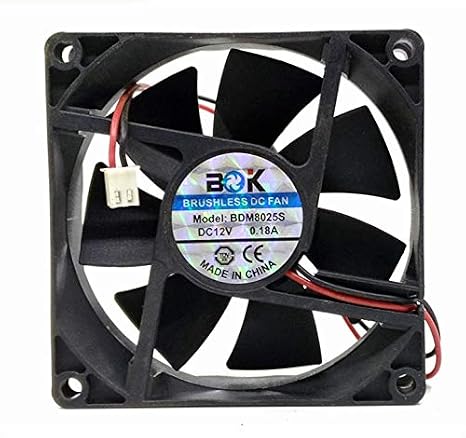 for BDM8025S 80x80X25MM Fan 12V 0.18A 8025 Chassis Cooling Fan