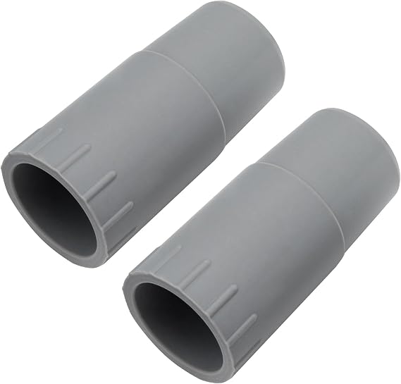 Aquarium Rubber Adapter Ribbed Hosing for Fluval 304/305/306/307/404/405/406/407, 2 Pack