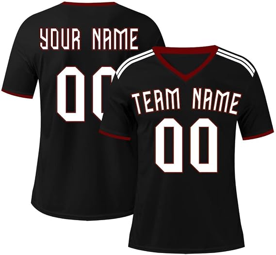 Custom Football Jersey Personlized Jerseys Printed Any Number & Name Sport Football Uniform Gifts for Men Women Youth S-6XL