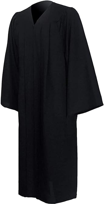 GraduatePro Matte Graduation Gown for High School Bachelor, Unisex Choir Robe for Church Adults 12 Colors