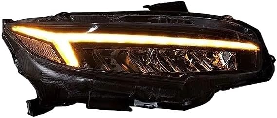 Headlights Assemblies For Civic 10th Gen Led Headlights 2016 2017 2018 2019 2020 2021 All LED Light Source Refit For Dragon Wings LED Daily Bottom Light