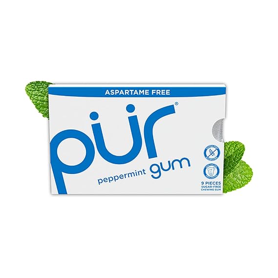 PUR Gum - 9pc Blister - Peppermint