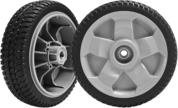 Cluparis 8" Front Drive Wheels for Toro TimeMaster 30in, Gray 125-2510 Replacement Fits 20199 20200 20975 20977 Walk-Behind Mowers, (2-Pack)