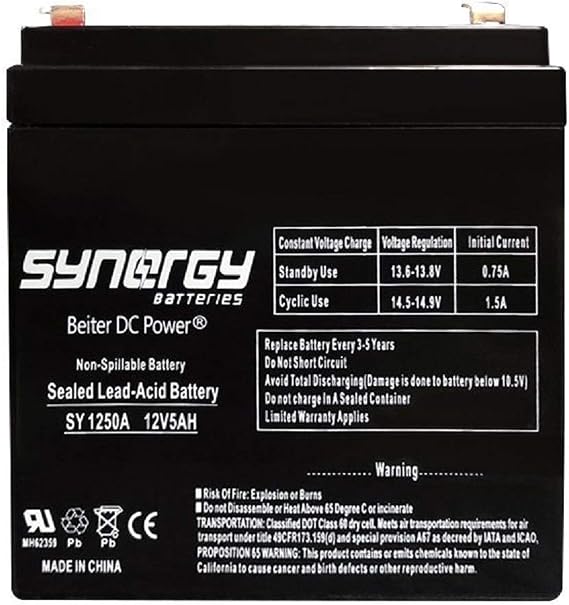 Compatible with Chamberlain, LiftMaster, Craftsman, 4228, B970T, C273T B1381T, Replacement Battery for Battery Backup Equipped Garage Door Openers Beiter DC Power