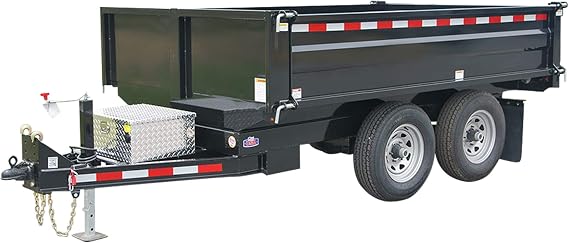 Dump Trailer Plans - Bumper Pull, 45 Tipping Angle, 10'x6'
