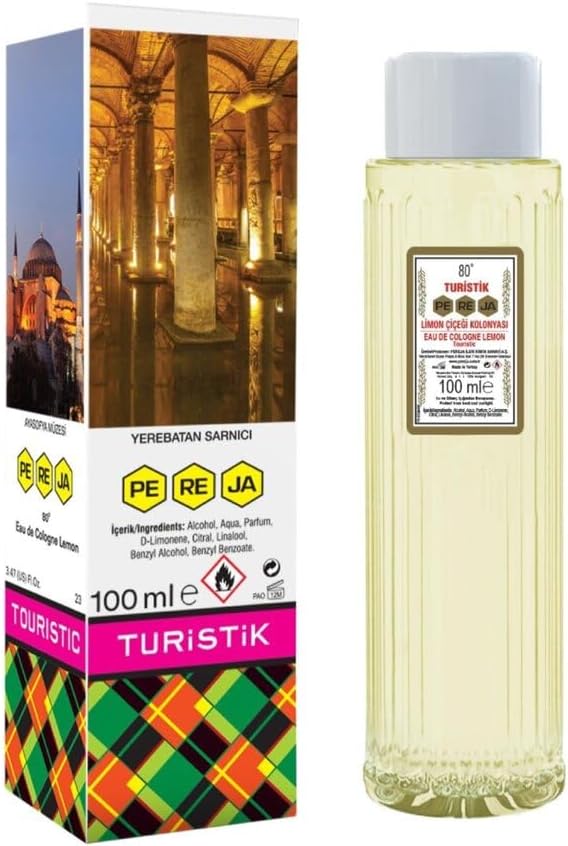 Pereja Lemon Cologne 100 ml Glass