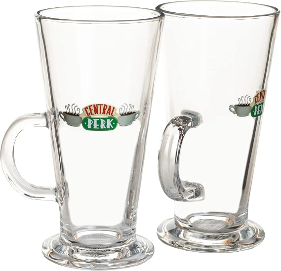 Paladone Friends Latte Mugs - Set of 2 - Official Merchandise