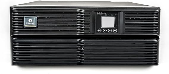 Liebert GXT4 UPS w/Network Card - 6000VA/4800W 208V/120V, Online Double Conversion Rack Mount/Tower UPS, Uninterruptible Power Supply, Sine Wave, AVR, Battery Backup(GXT4-6000RT208)