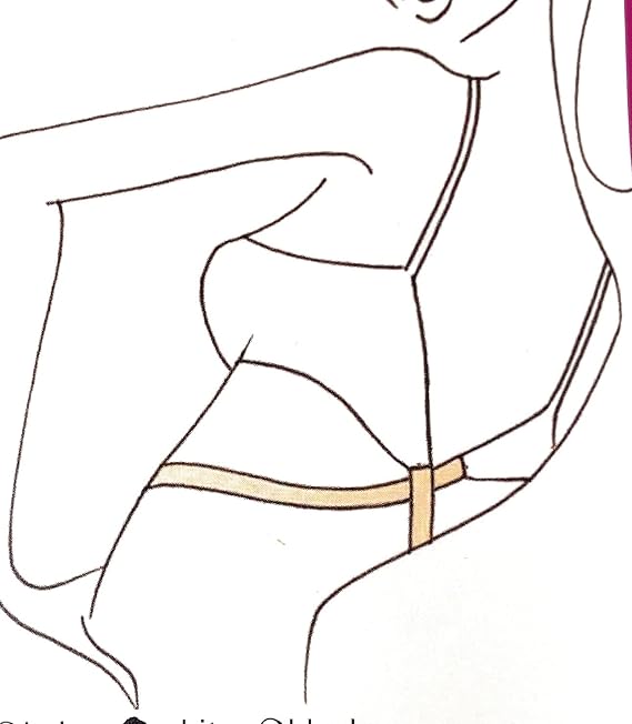 Braza Strap Keepers Womens Bra Accessories