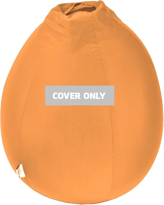 Yogibo Zoola Pod X Outdoor Bean Bag Replacement Cover, Water Resistant, Removable, Washable, Citrus