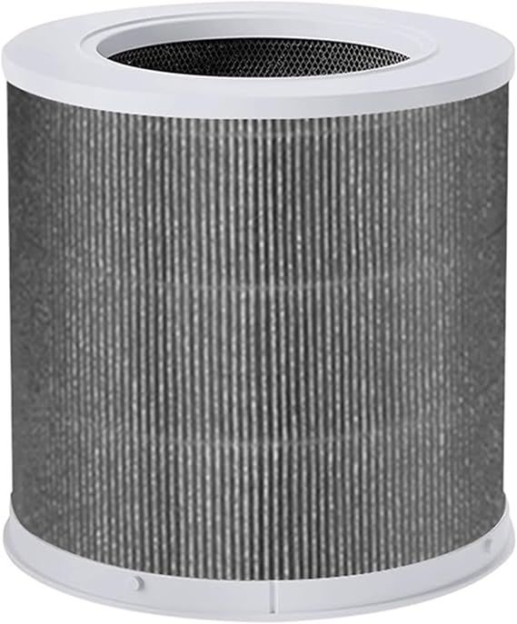 PM2.5, Hepa Filter 4 Compact Carbon Filter, Compatible with Xiaomi, 4 Compact, Xiaomi Compatible, Smart Air Purifier 4 Compact Filters White
