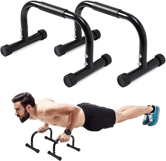 Push Up Bars Strength Training For Handstands 10" High Push Up Bars