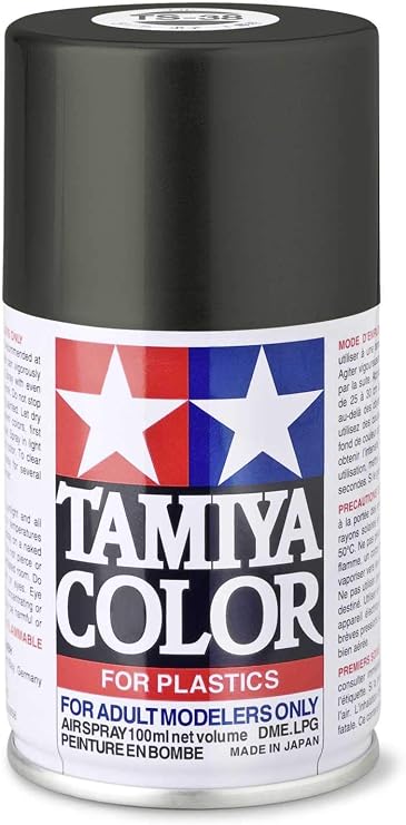 Tamiya TS-38 Gun Metal Spray Lacquer 100ml