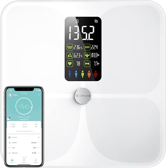 Lescale F4 Large Display Scale for Body Weight