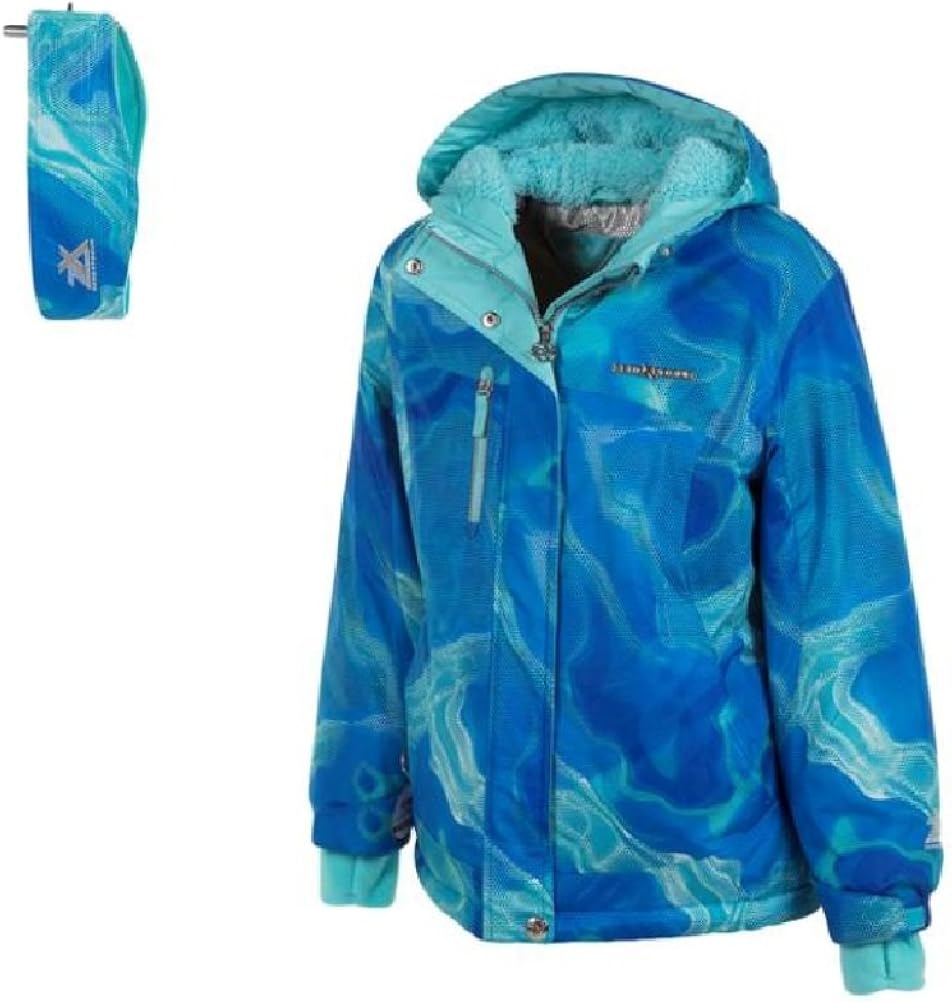 ZeroXposur Little Girls Blue Sky Snowboard Jacket Winter Coat