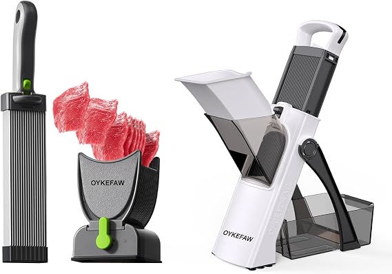 safe mandoline slicer and meat slicer
