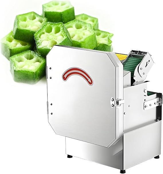 Commercial Vegetable Slicer,150kg/h Vegetable Slicer,for Large-Scale Vegetable Processing in Kitchens, Restaurants, Schools, Hotels, Food Processing Plants and Farms 220V